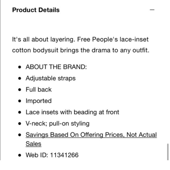 NWT Free People Side of Sass Bodysuit - Picture 4 of 6